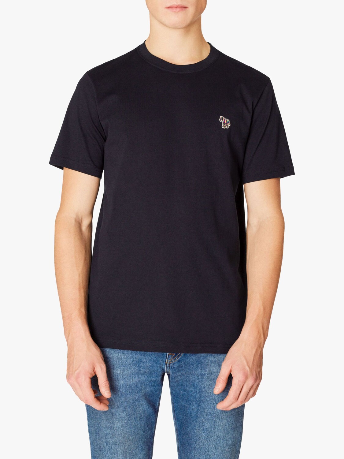 

Футболка Paul Smith Zebra из органического хлопка, синяя