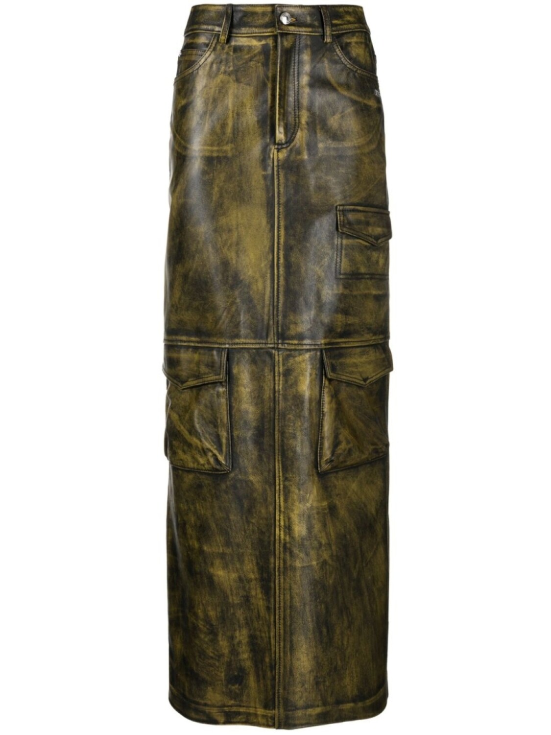 

Gcds юбка макси Biker Cargo, зеленый