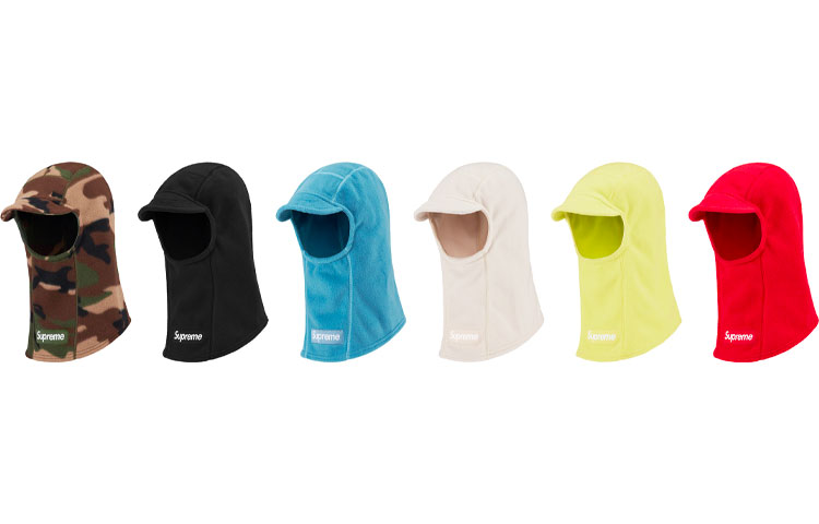 

Балаклава с козырьком Polartec Supreme, красный