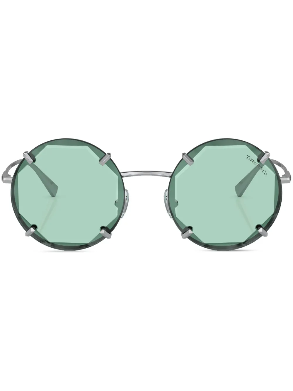

Солнцезащитные очки с логотипом Tiffany & Co Eyewear, серебяный