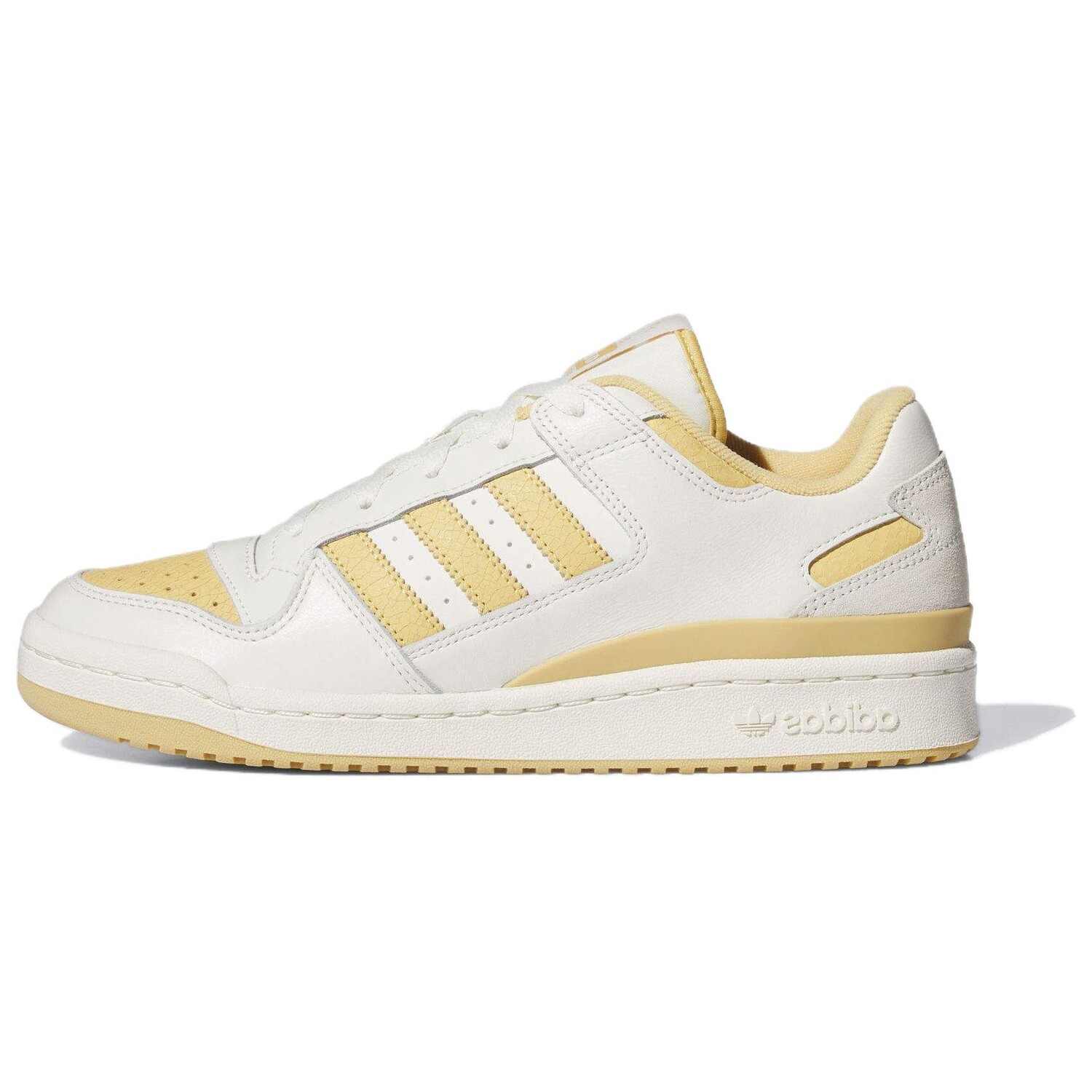 

Кроссовки Adidas Forum Low CL 'Ivory Oat', цвет White/Varsity Maize