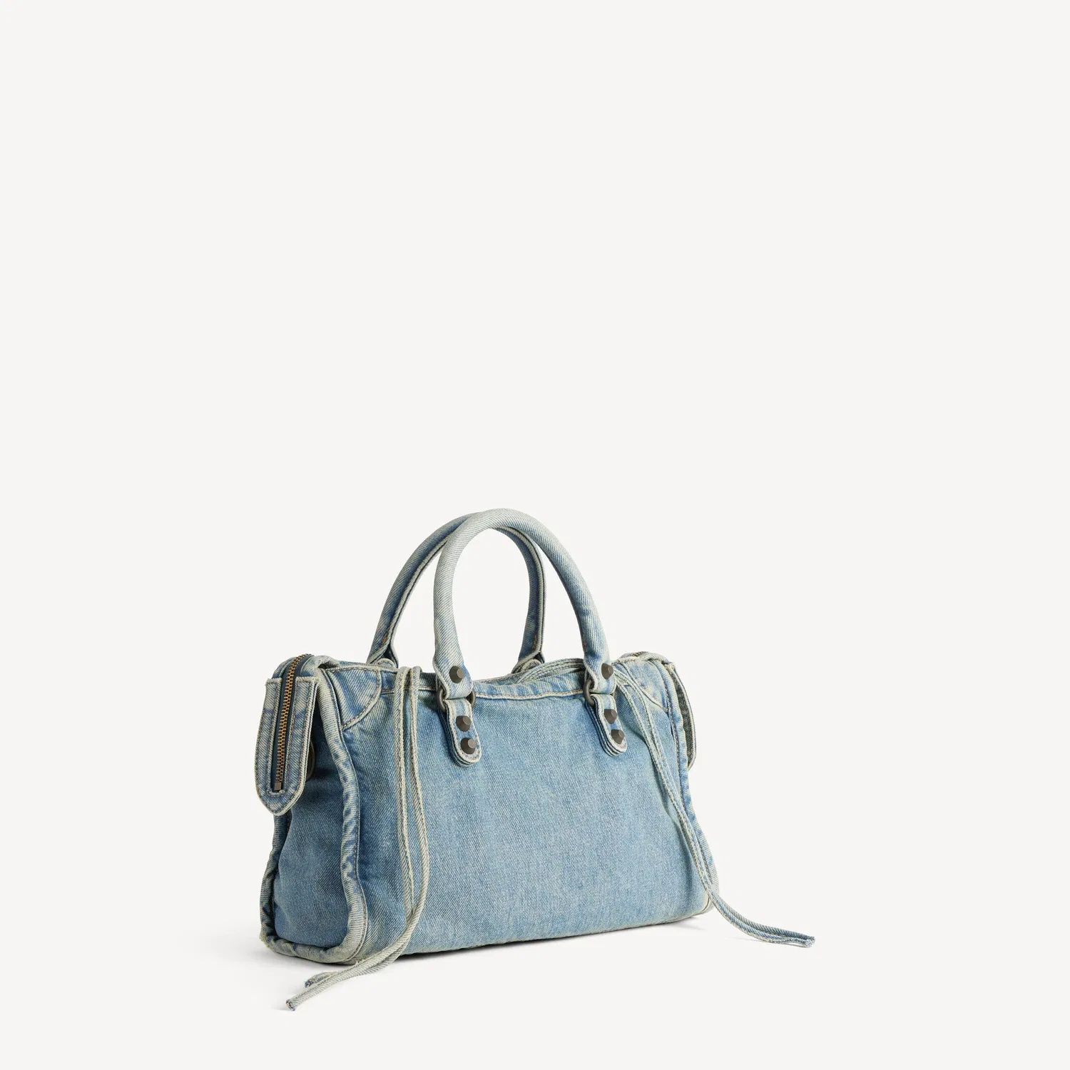 Женская сумка Le City Small синего цвета BALENCIAGA, синий — фото 3