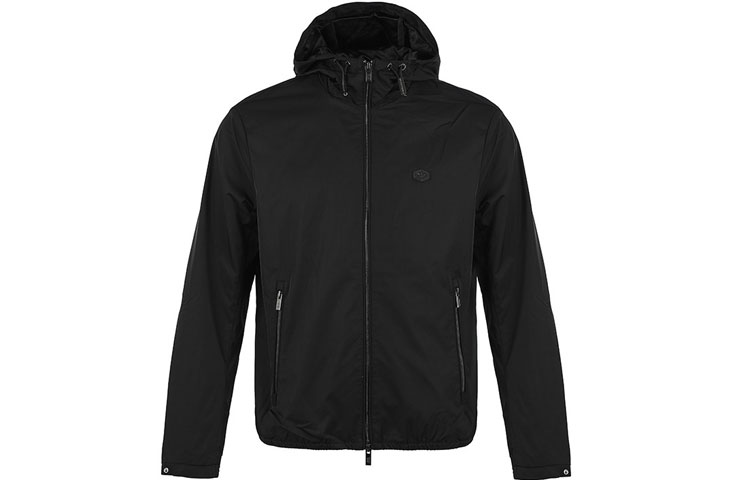EMPORIO ARMANI Куртка с логотипом водоотталкивающая, Black — фото 3