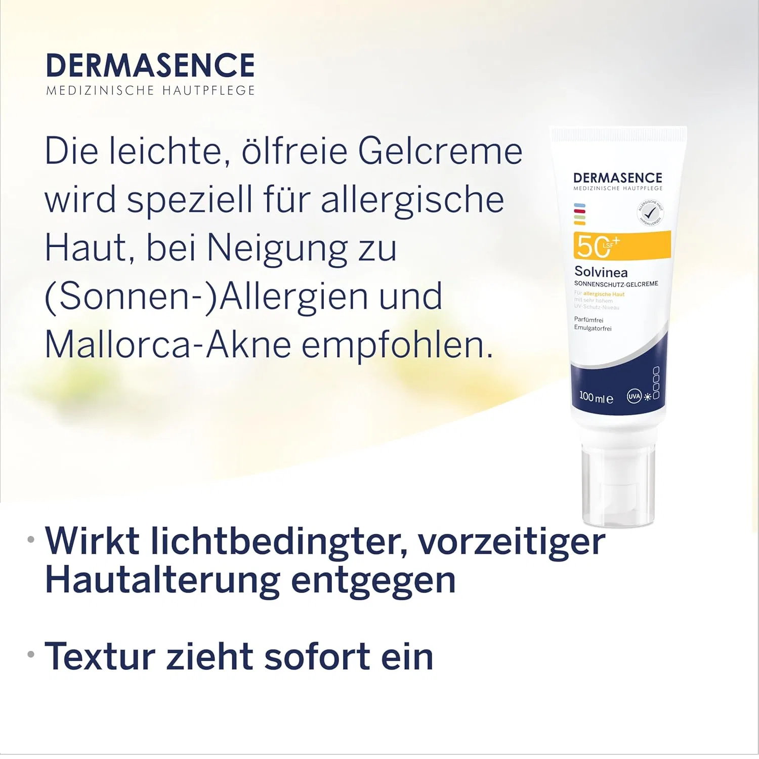 Солнцезащитный гель-крем для лица и тела SPF 50+ от DERMASENCE Dermasence — фото 4