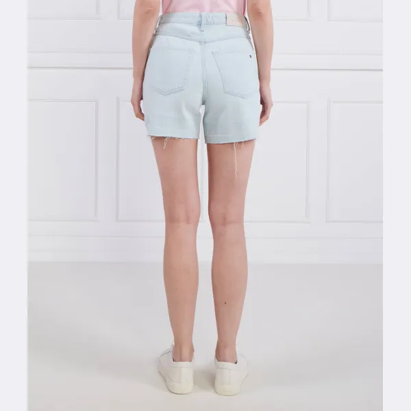 Короткие прямые шорты Dnm hw kira обычного кроя Tommy Hilfiger, синий — фото 2