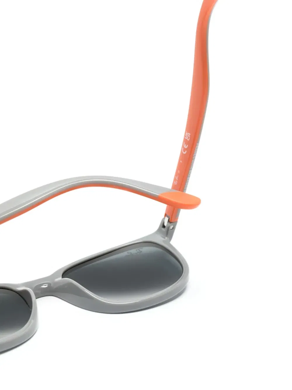 Солнцезащитные очки в квадратной оправе Ray-Ban Junior, серый — фото 3