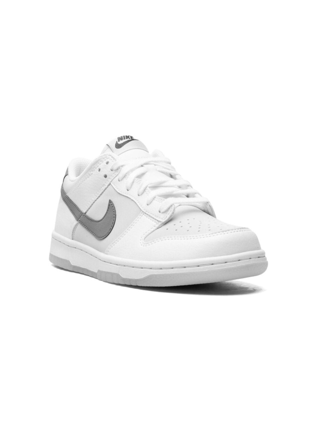 

Nike Kids кроссовки Dunk Low Reflective Swoosh, белый