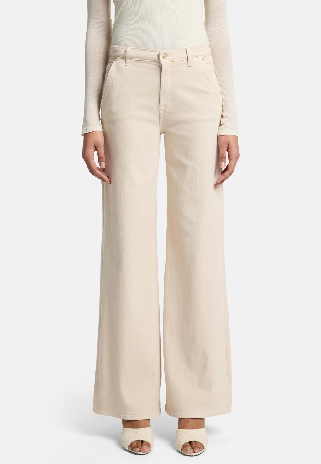 

Расклешенные джинсы LOTTA COLORED LUXE VINTAGE 7 for all mankind, светло-голубой