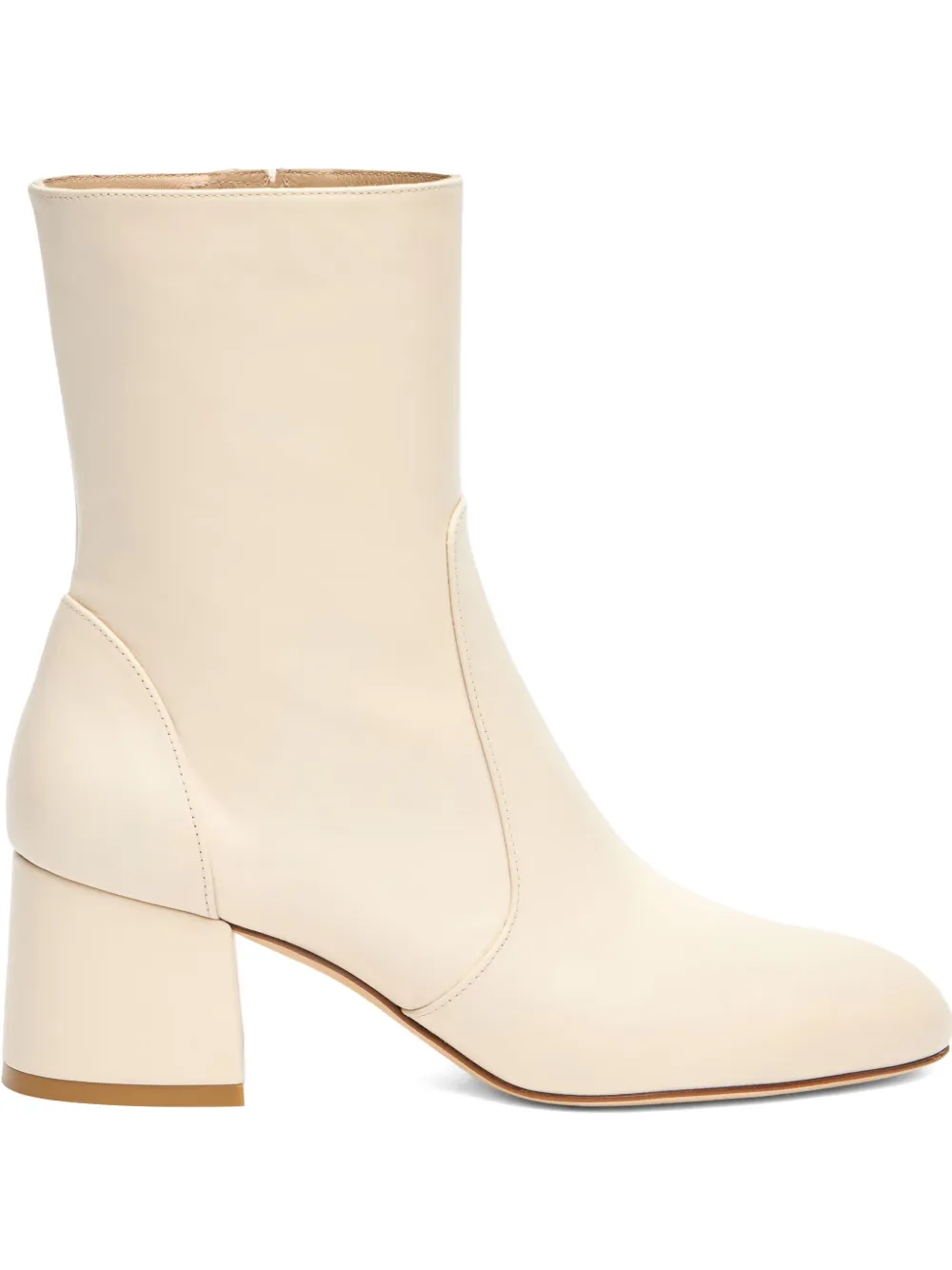 Ботильоны Essentialist на каблуке 60 мм Stuart Weitzman, нейтральный