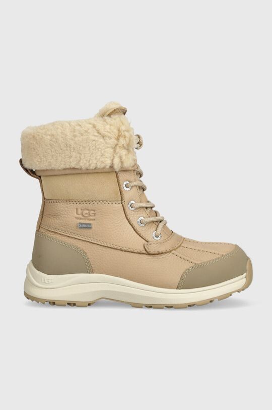 Ботинки кожаные UGG Adirondack Boot III, бежевый