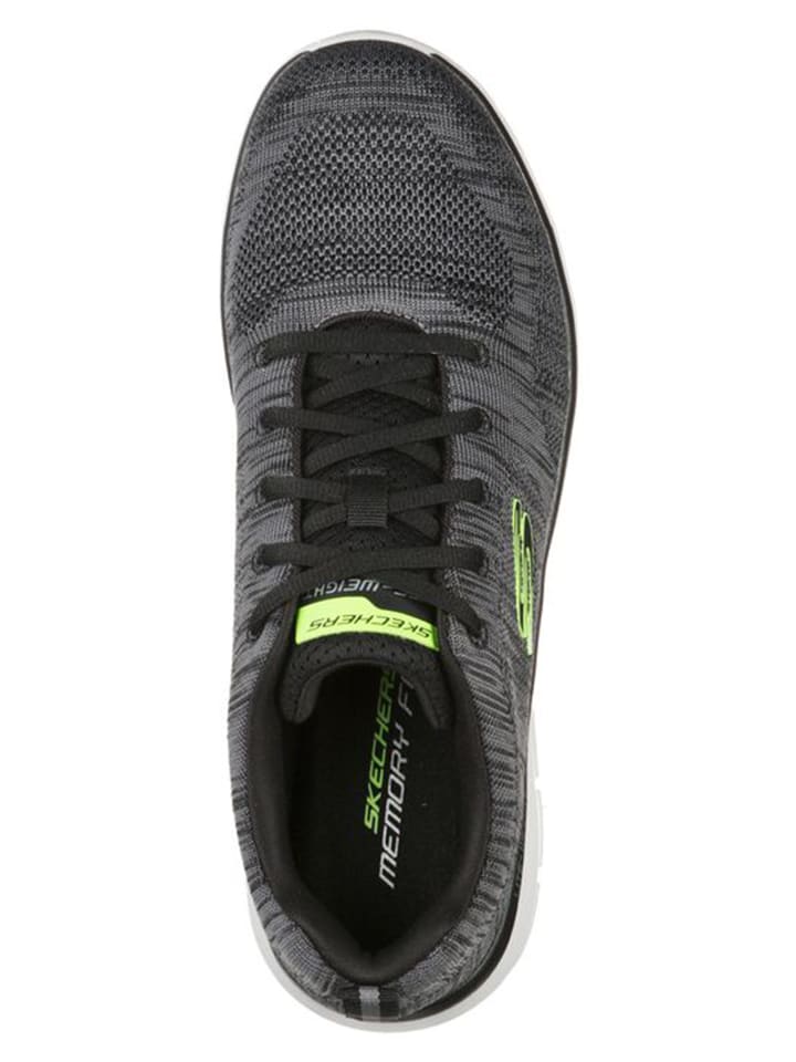 Skechers Низкие кроссовки TRACK FRONT RUNNER серого цвета — фото 4