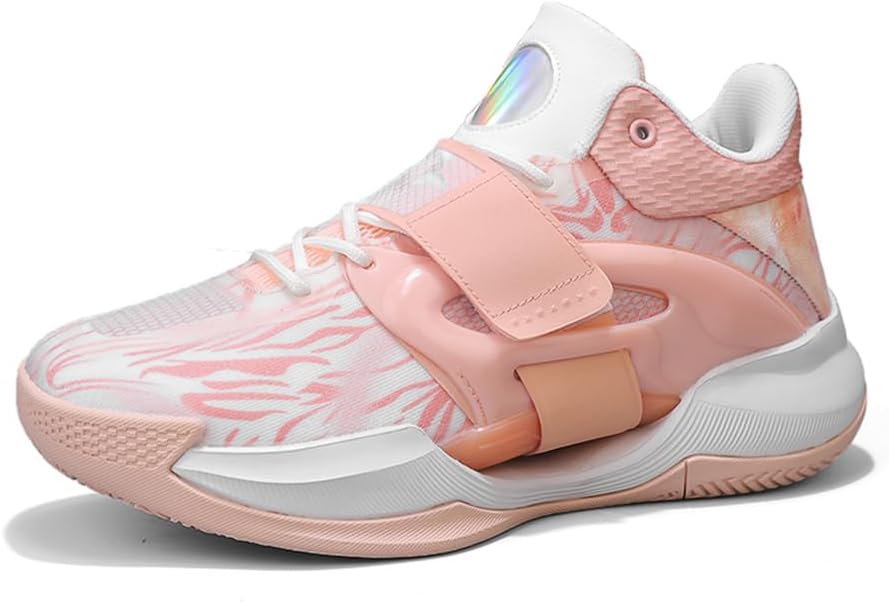 

Мужские кроссовки JUCAILAO для баскетбола, повседневные, спортивные, для ходьбы и бега, розовый