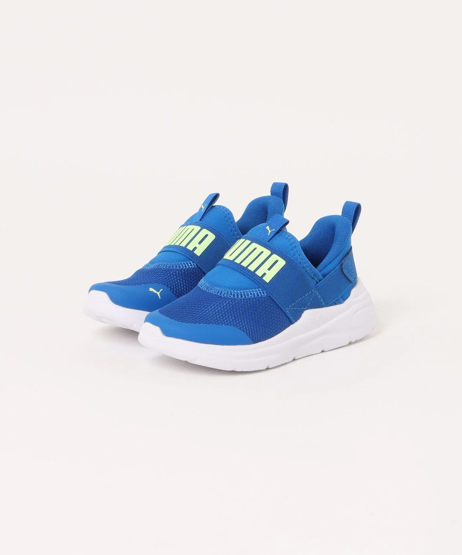 Детские кроссовки PUMA Soft Wired 2 Ease In синие