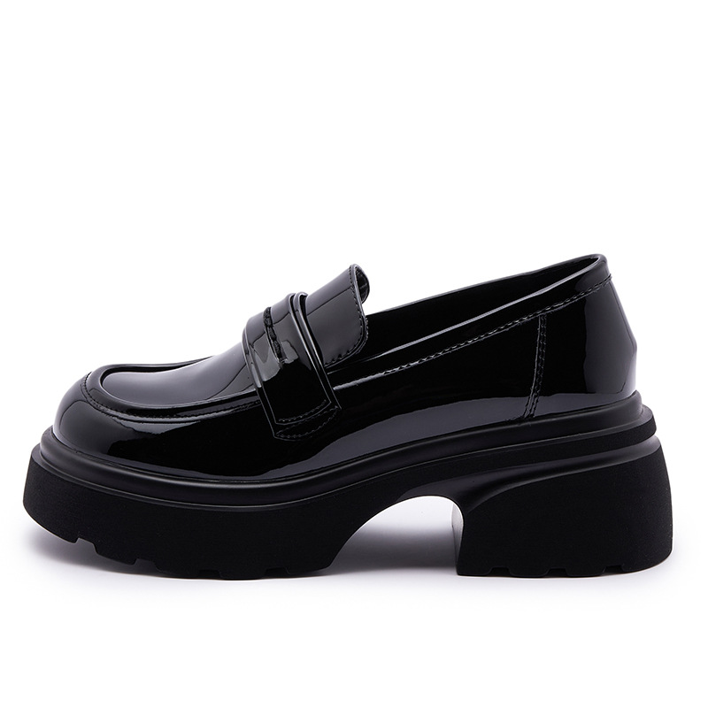 ZUOSAISI Женские лоферы черные матовые, цвет Matte Black — фото 2