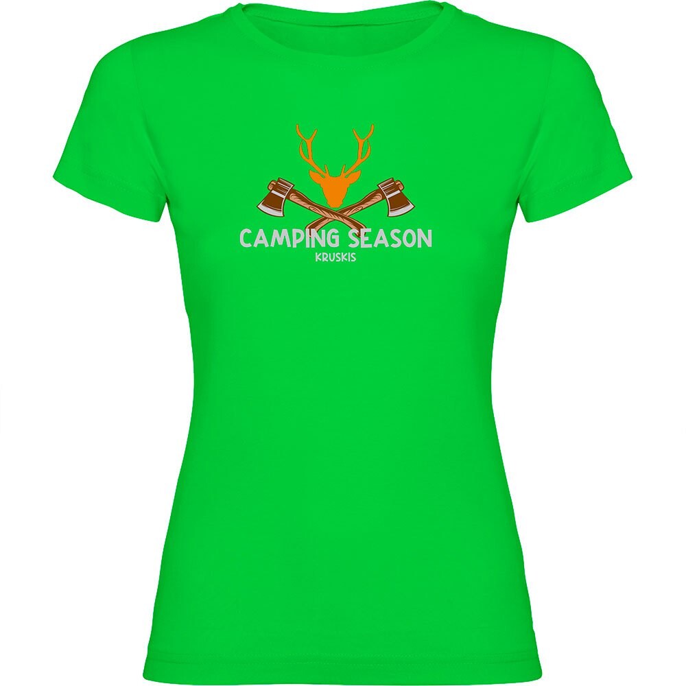 

Футболка с коротким рукавом Kruskis Camping Season, зеленый