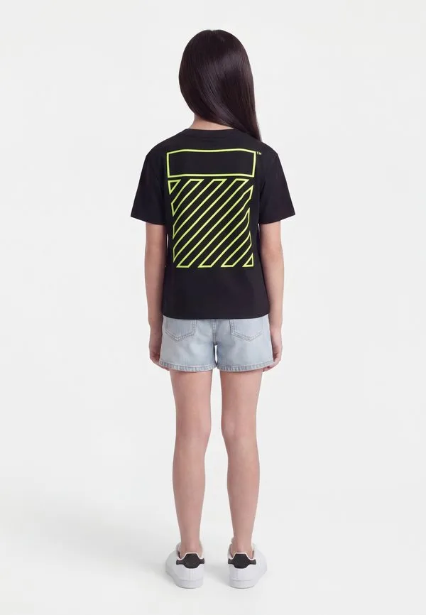 Футболка diag с принтом Off-White, Black — фото 2