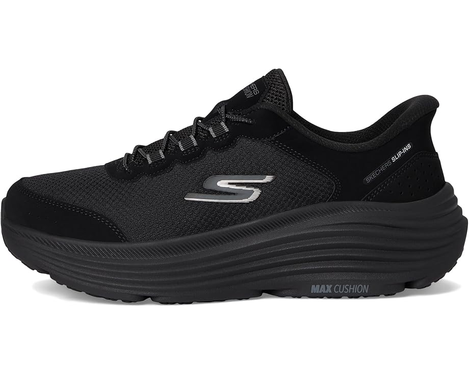 Кроссовки SKECHERS Max Cushioning Endeavour Cardova Hands Free Slip-Ins, черный — фото 4