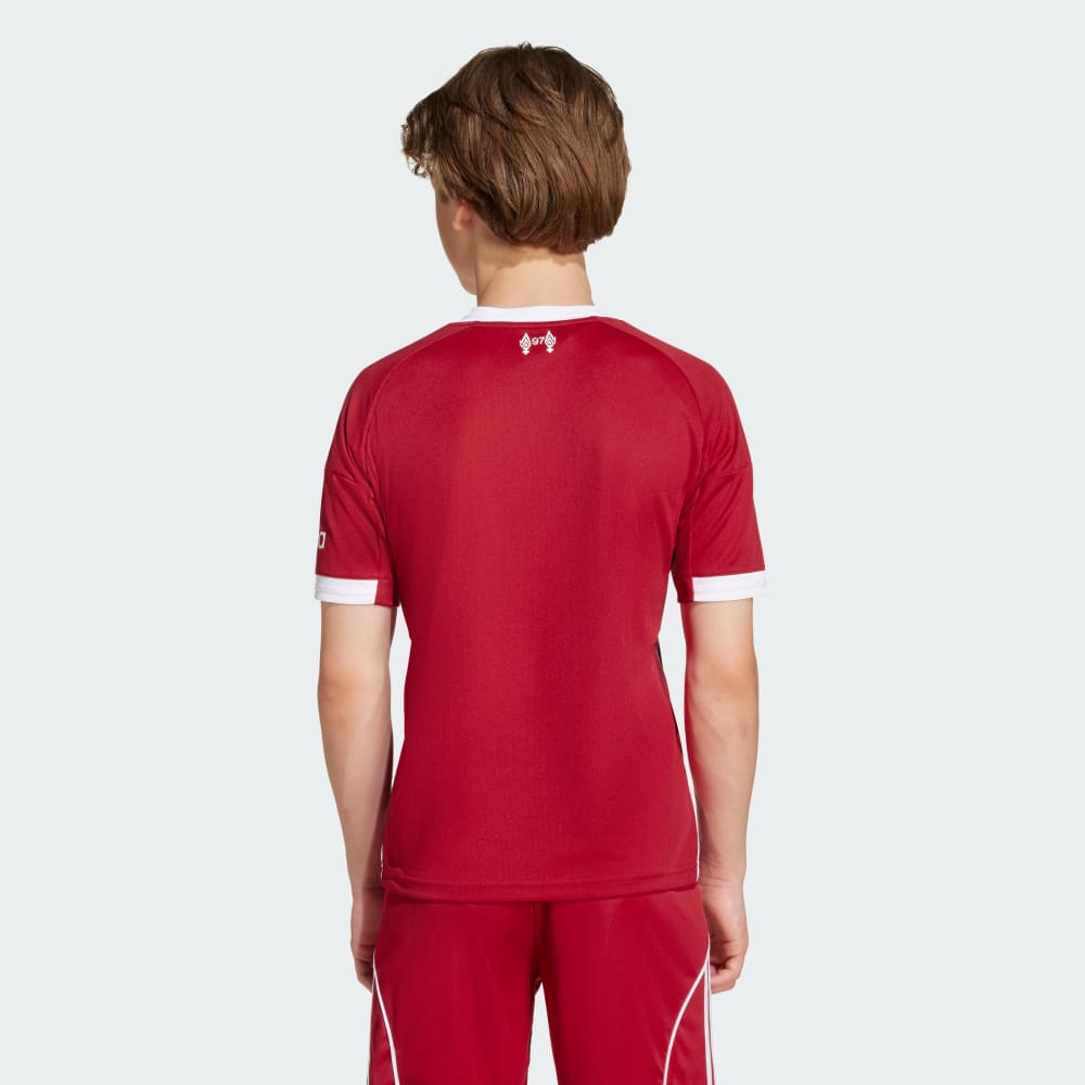 Джерси Adidas Liverpool FC 25/26 Home Jersey Kids, цвет Strawberry Red — фото 4