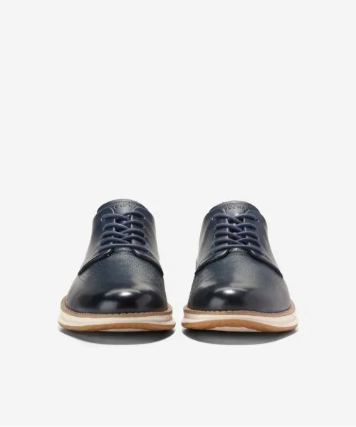 Мужские кроссовки из кожи COLE HAAN OriginalGrand Energy Weave чёрные — фото 3