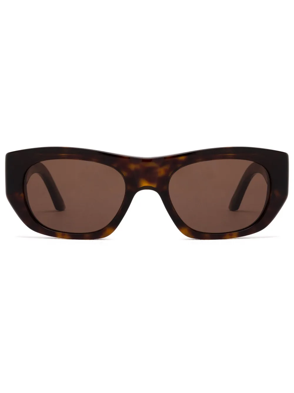 

Солнцезащитные очки с логотипом Alexander McQueen Eyewear, коричневый