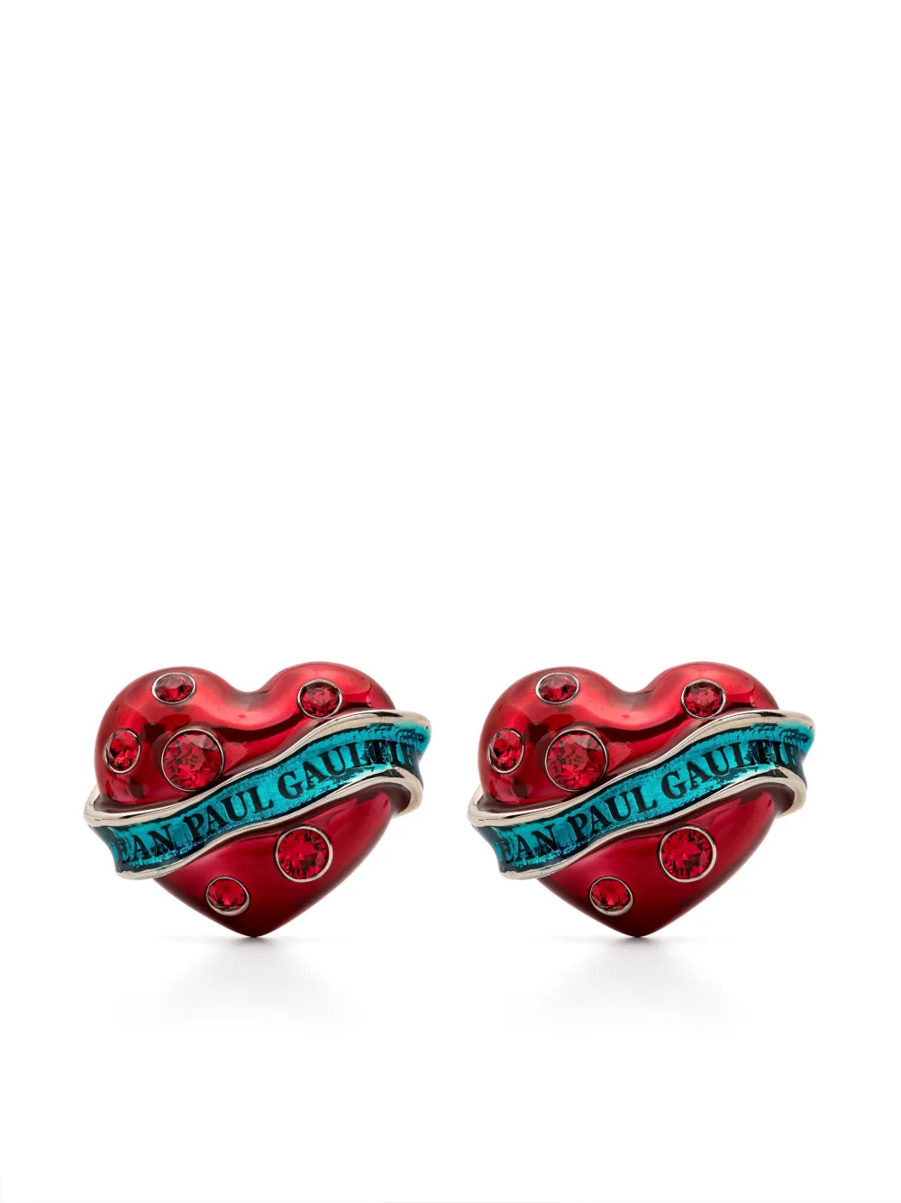 

Серьги The Big Heart Jean Paul Gaultier, серебристый