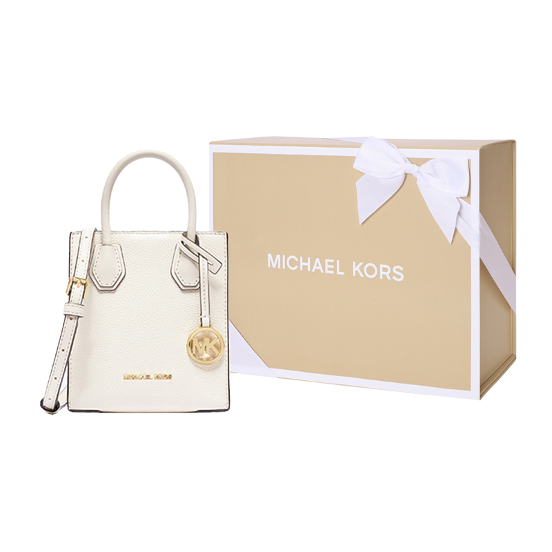 

Michael Kors Сумка Mercer из искусственной кожи, дорожная сумка, сумка через плечо, мини-сумка на плечо, женская, кремово-белого цвета