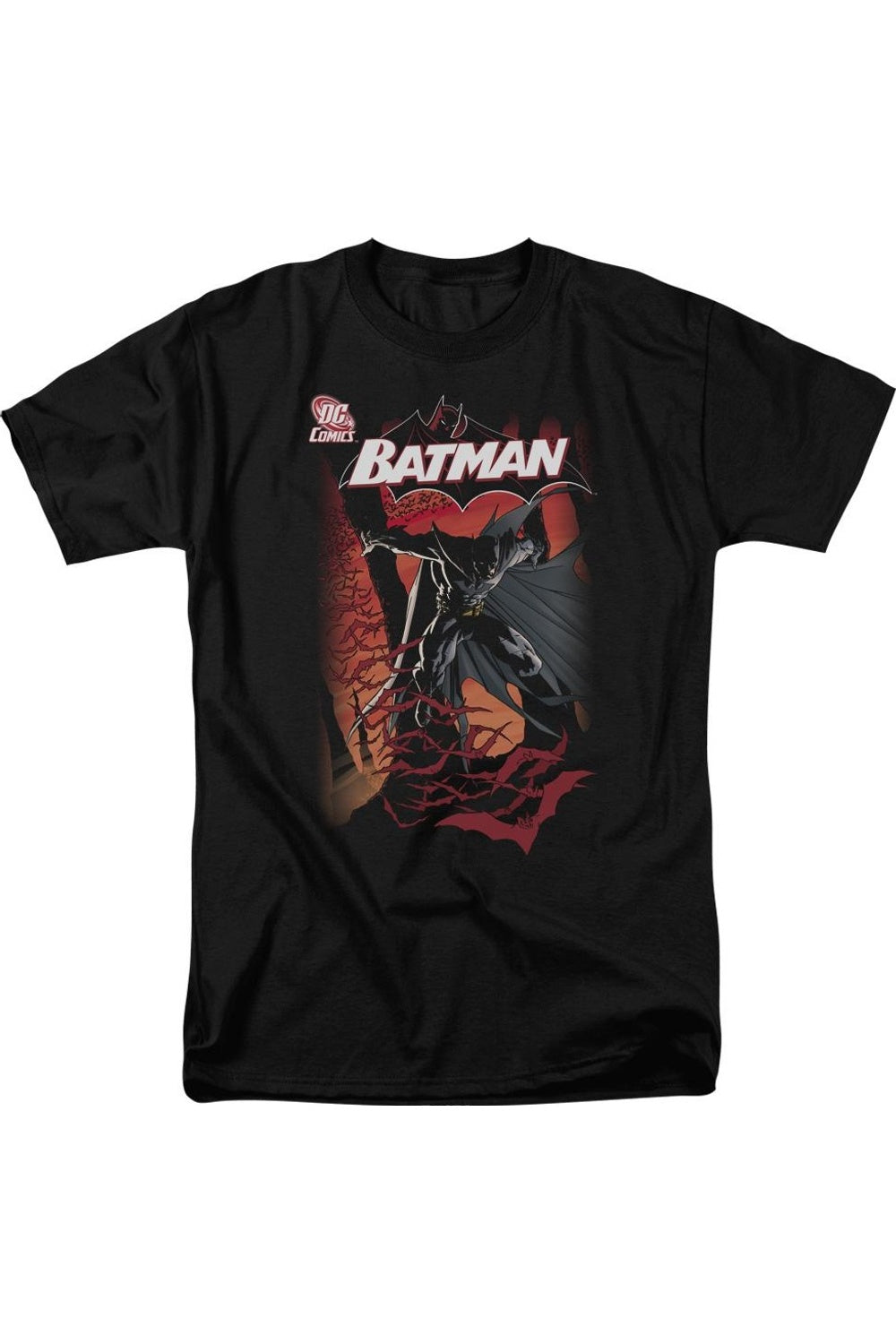 

Футболка с коротким рукавом для взрослых Batman #655 Cover Gildan, черный