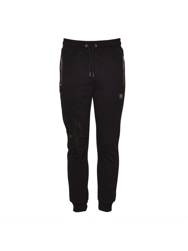 

Спортивные брюки VIP черного цвета Roberto Geissini