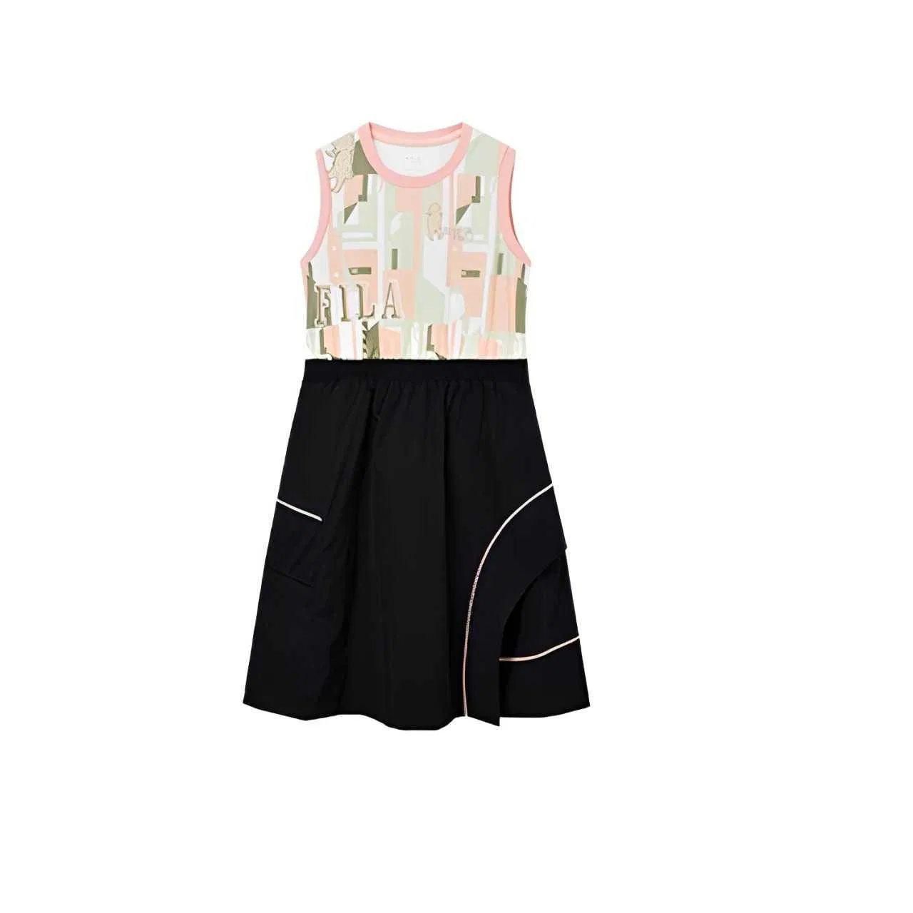 Детский костюм из юбки и топа FILA KIDS Autumn Rose Pink — фото 3