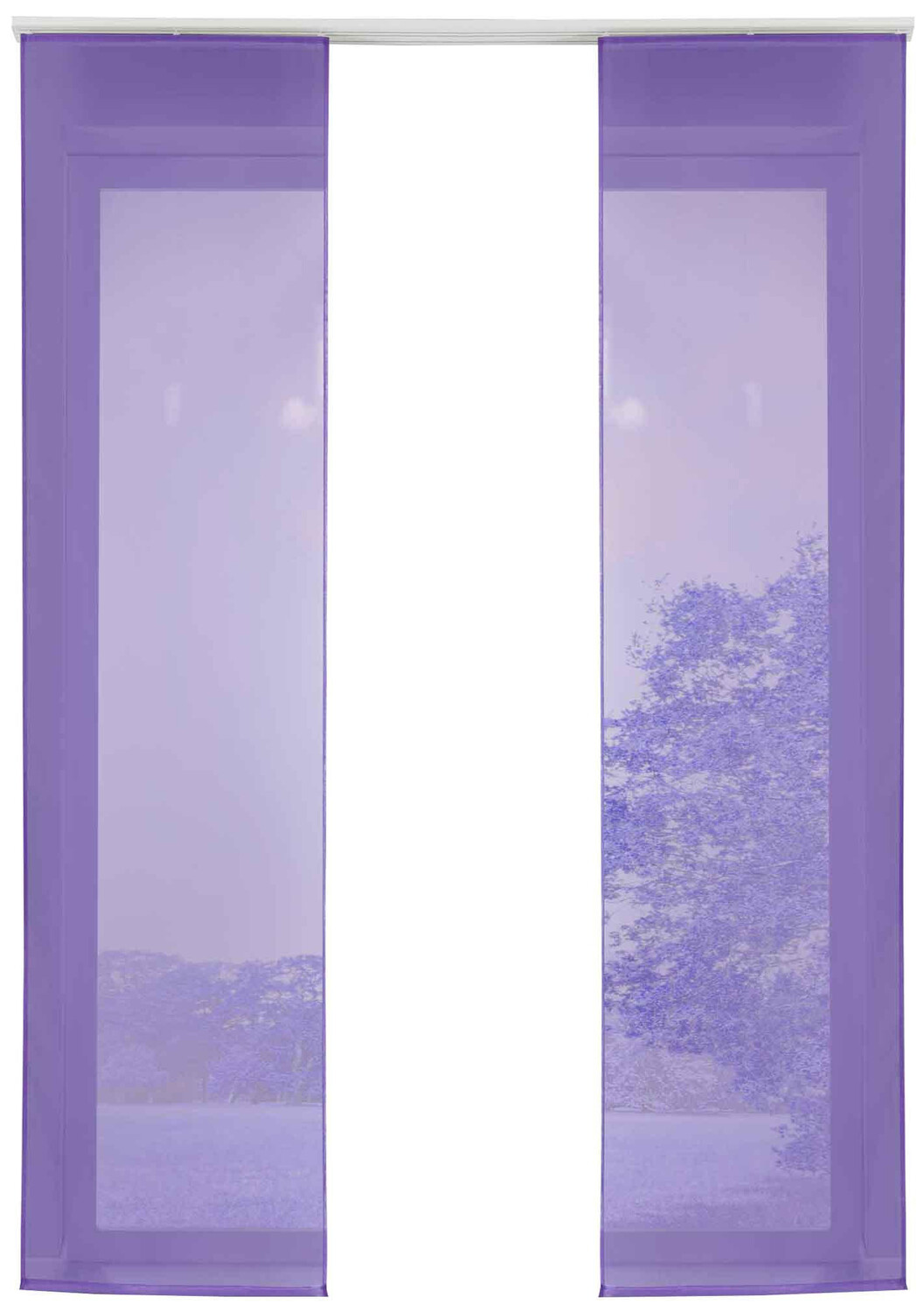 

Штора Gardinenbox, 60x245 см, фиолетовый