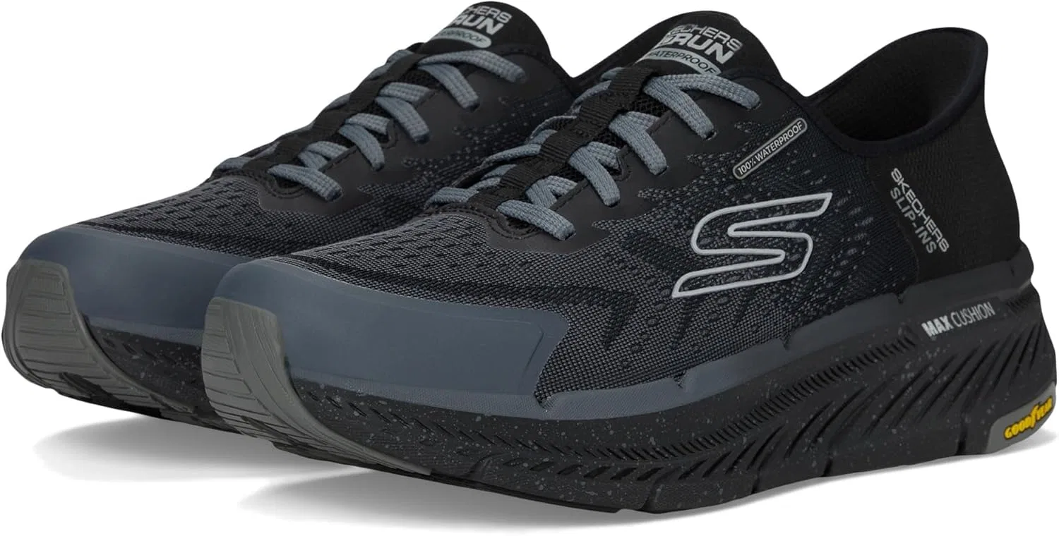 Мужские кроссовки Skechers Max Cushioning Premier 2.0 - 100% водонепроницаемые, Black