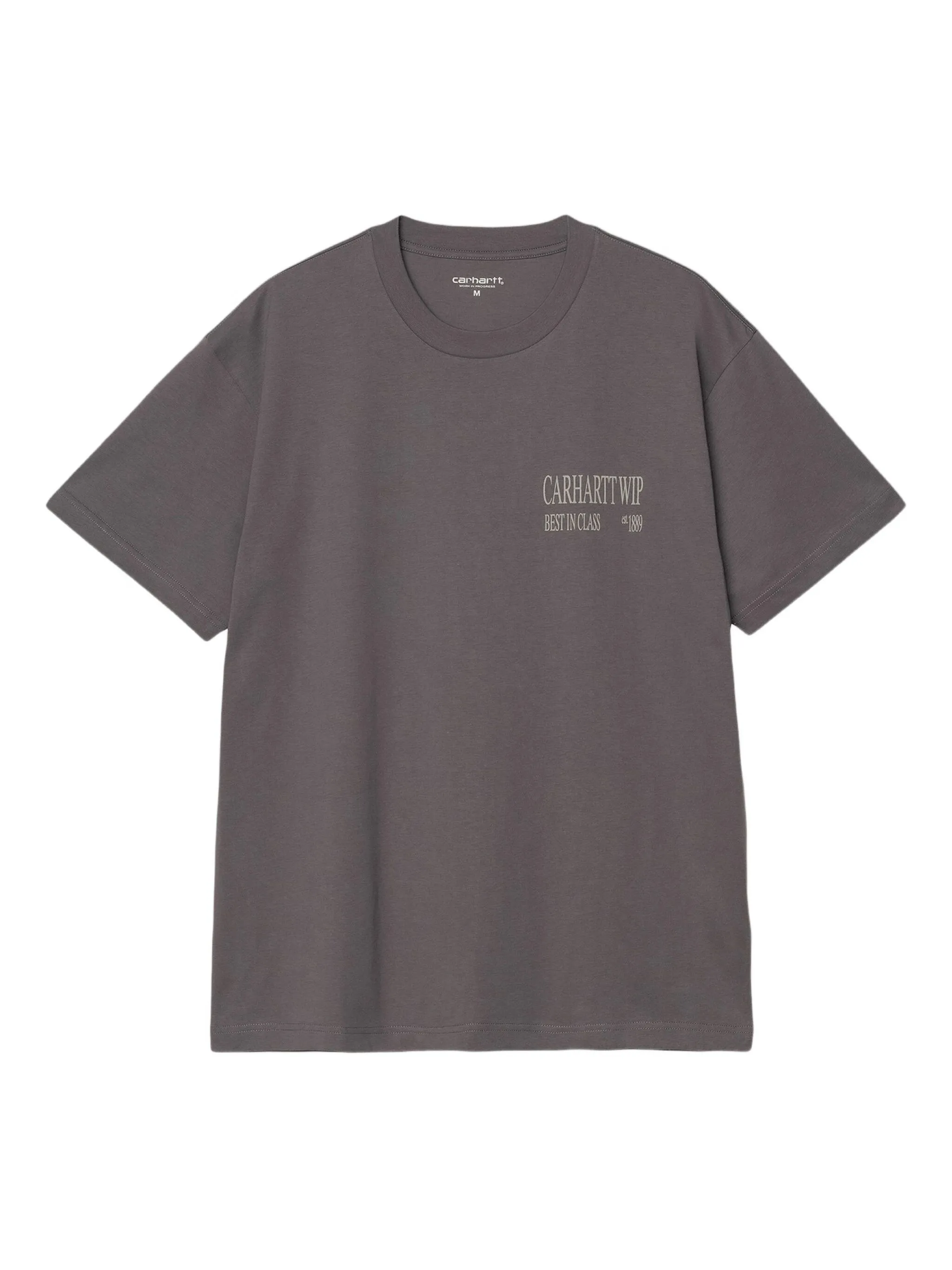 

Футболка с графичным принтом Carhartt Wip, серый