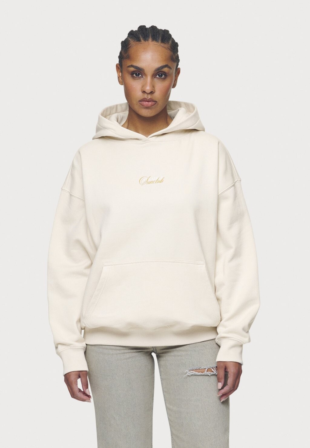 

Толстовка LIANI OVERSIZED HOODIE Pegador, бежевый