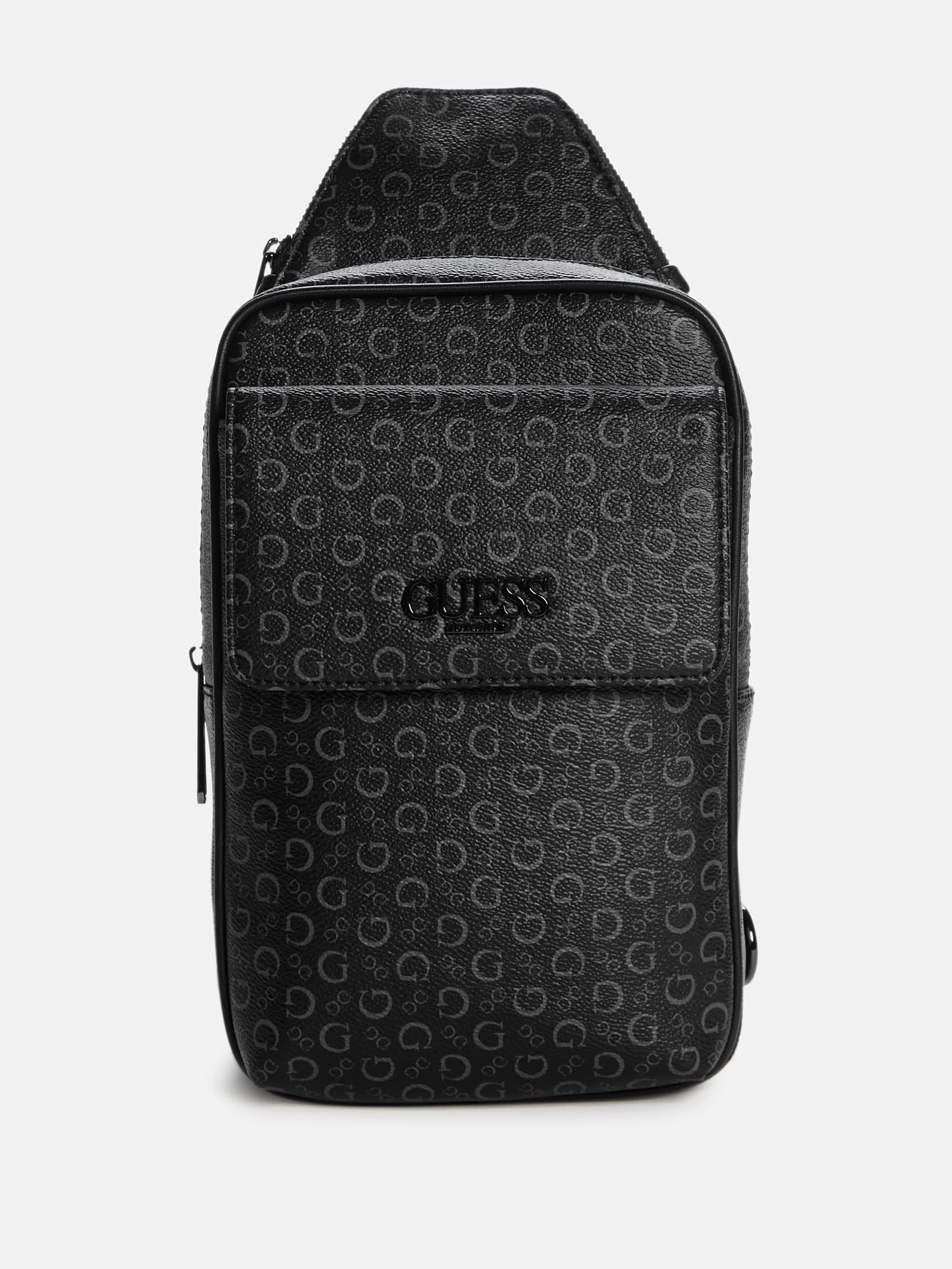 

Сумка-слинг Gio Logo мужская Guess Factory, черный