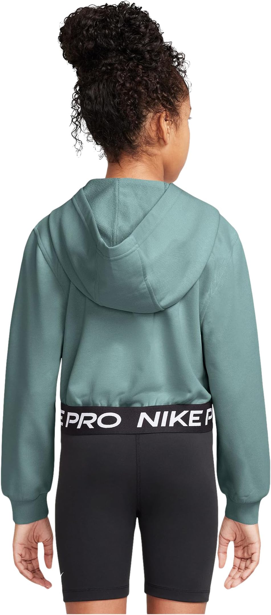 Худи Nike Kids Pro Fleece Dri-fit Full-zip Hoodie, цвет Cannon/Cannon/Black — фото 2