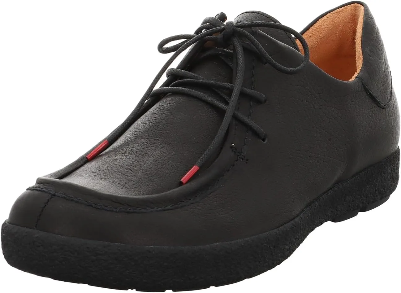 Кроссовки Mens low-profile Geoag изготовлены из экологически чистой кожи без хромированного покрытия Think!, черный