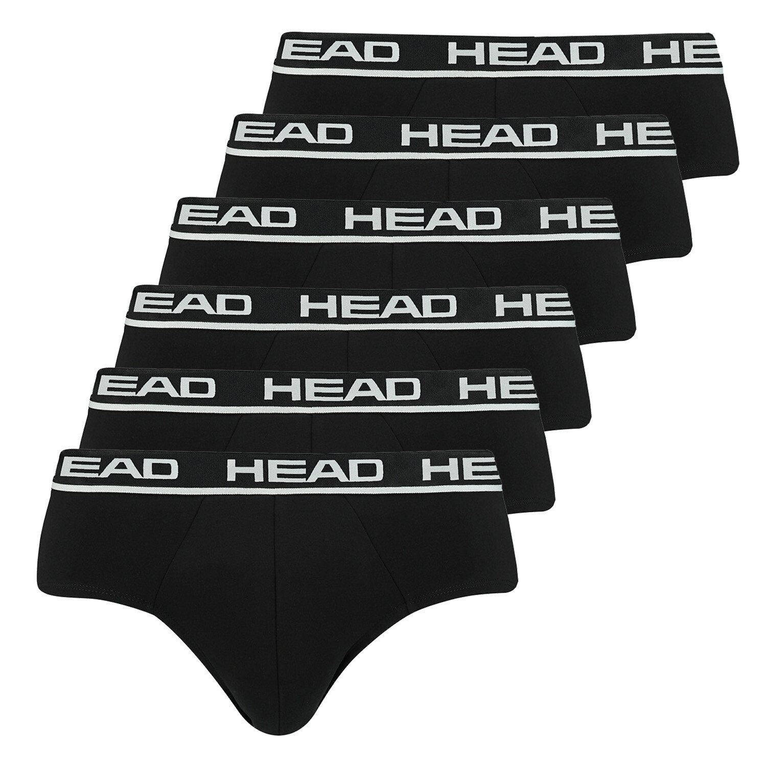 

Боксеры HEAD Boxershorts Head Boxer Brief 6P, цвет 002 - Black