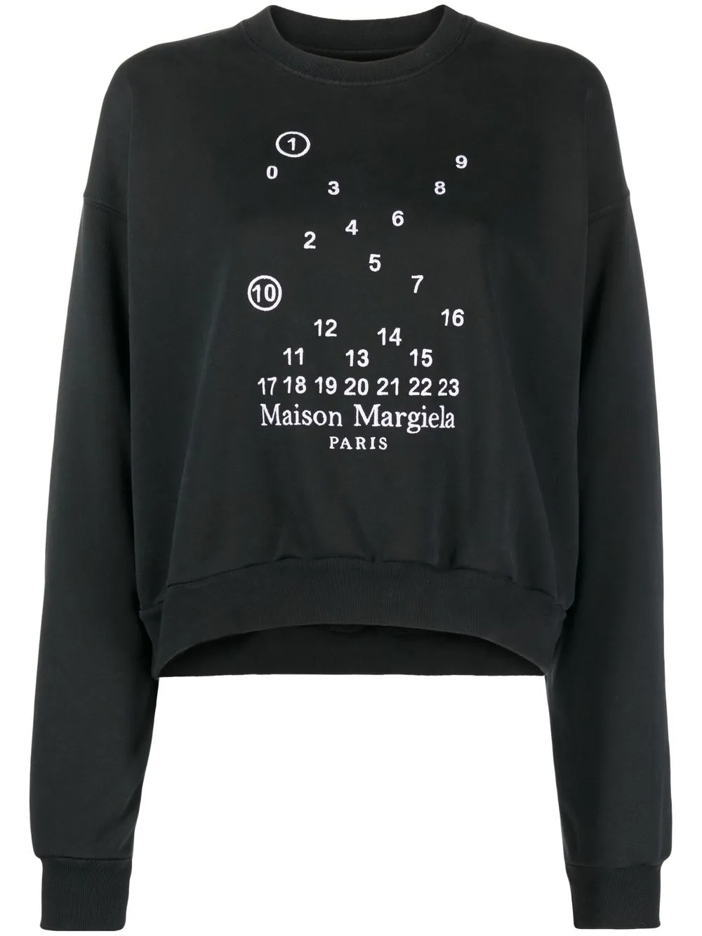 

Толстовка с логотипом MAISON MARGIELA, черный