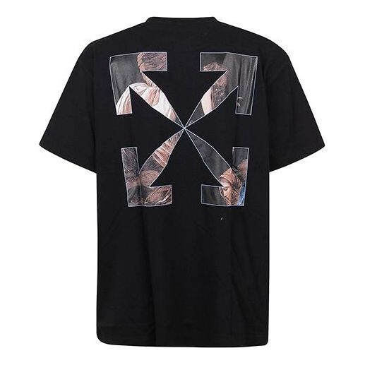 

Футболка fw20 caravaggio angel short sleeve oversize Off-White, черный