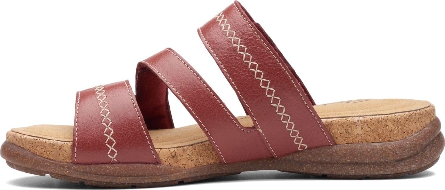 Сандалии Clarks для взрослых унисекс, модель Roseville Bay, красный — фото 4