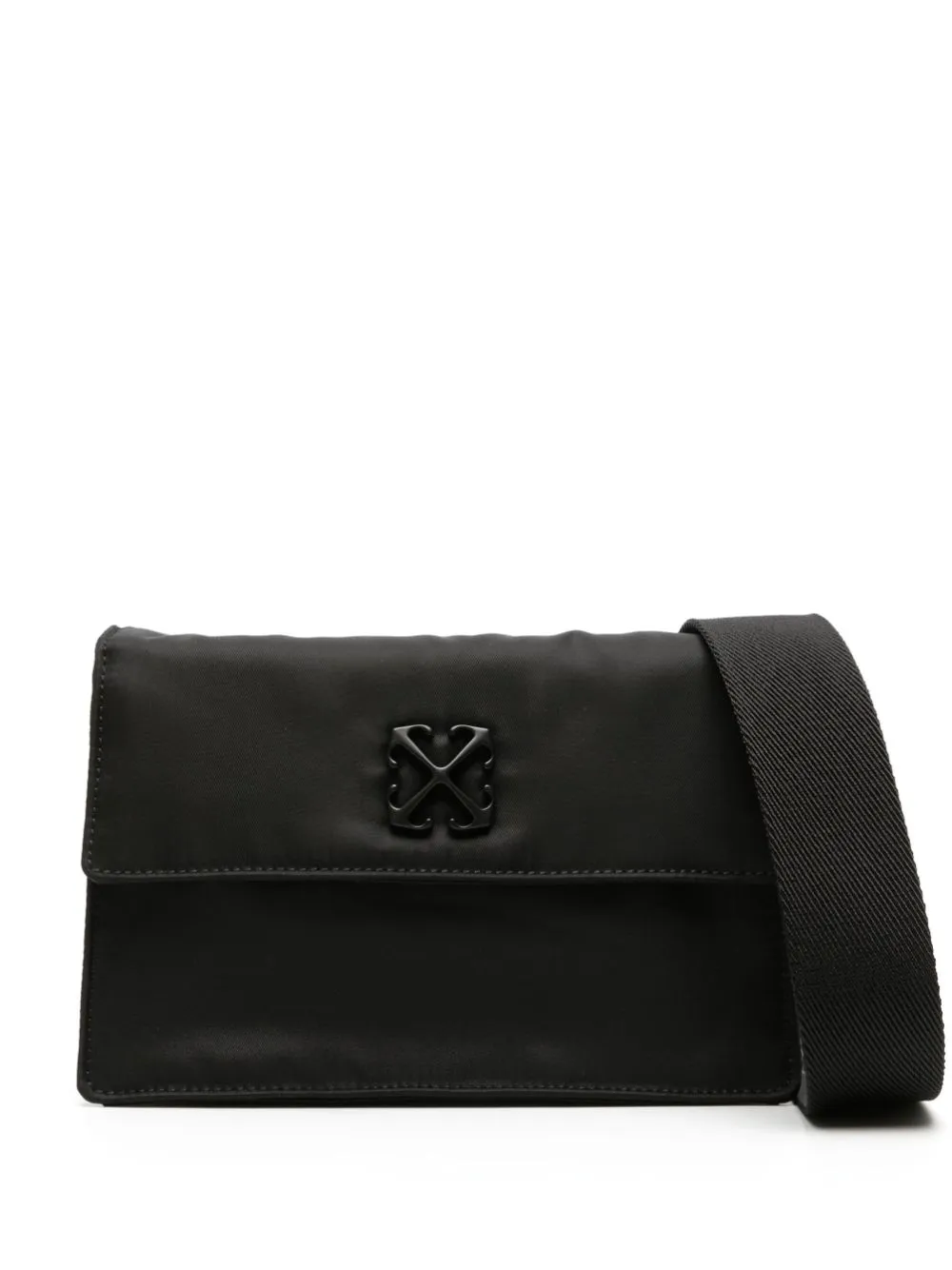 

Сумка-мессенджер Soft Jitney 1.4 OFF-WHITE, черный