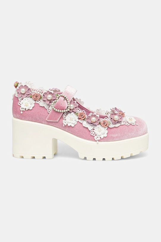 Балетки Tira Pink Mary Janes 'Fairy Powder Edition' Koi Footwear, розовый — фото 2