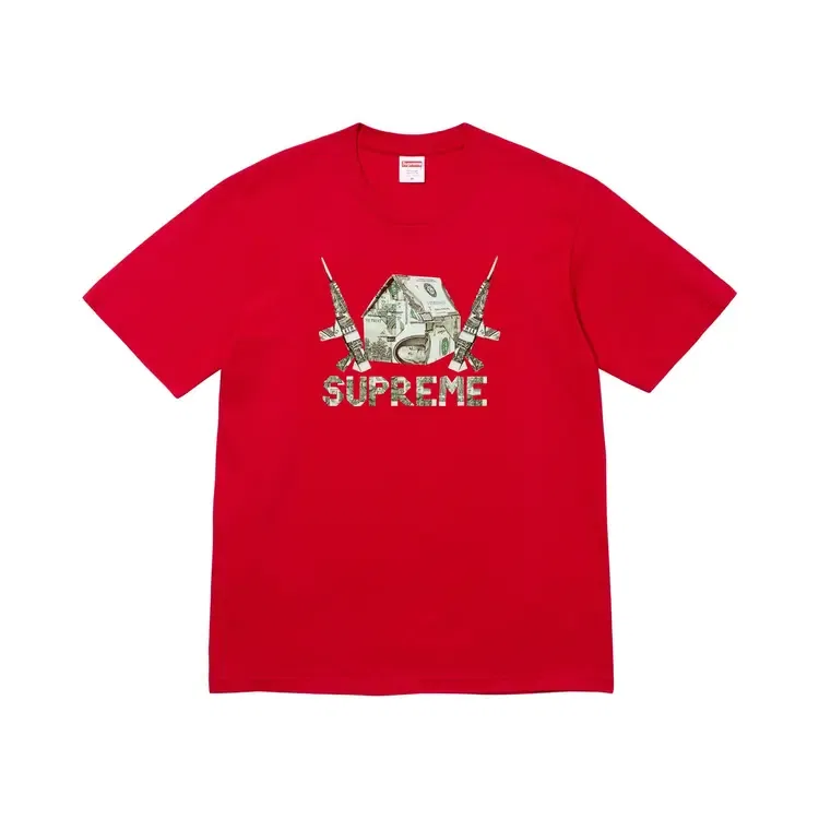 Футболка Supreme Origami Tee, красный