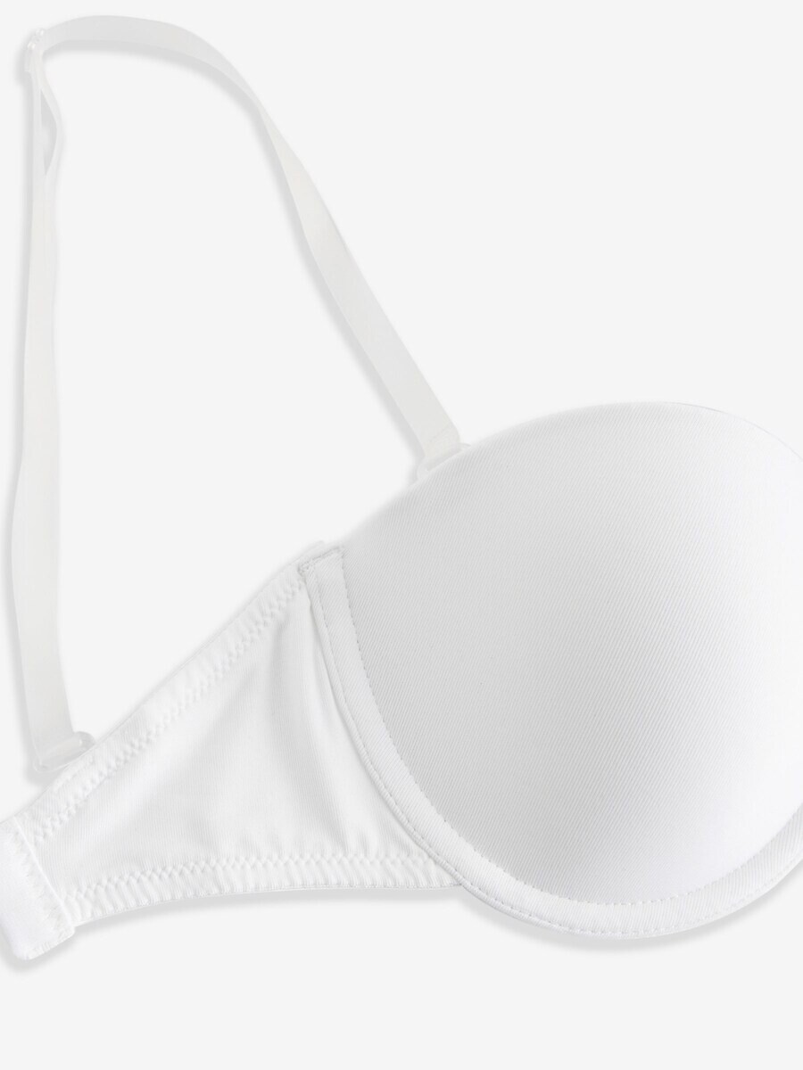 Бюстгальтер на косточках Next Balconette Bra, белый — фото 4