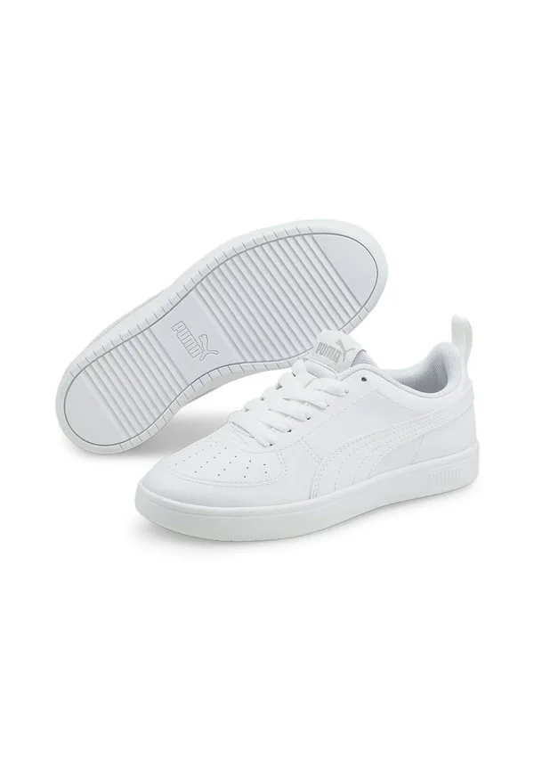 Низкие кроссовки рики Puma, White White Glacier Gray — фото 2