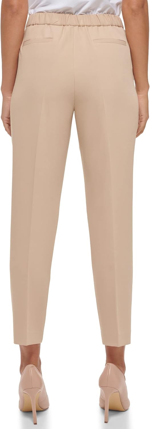 Женские брюки Tommy Hilfiger Sloane с эластичной талией и щиколоткой, Sand — фото 4
