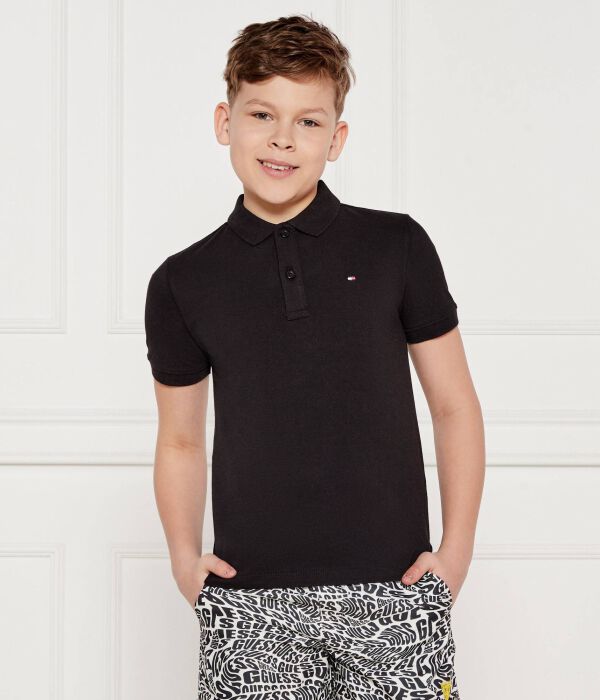 

Рубашка поло Regular fit Tommy Hilfiger, черный