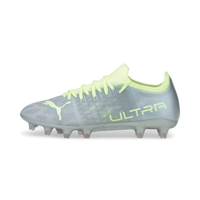 Женские футбольные бутсы Ultra 3 4 fg серебристого цвета Puma, серебряный