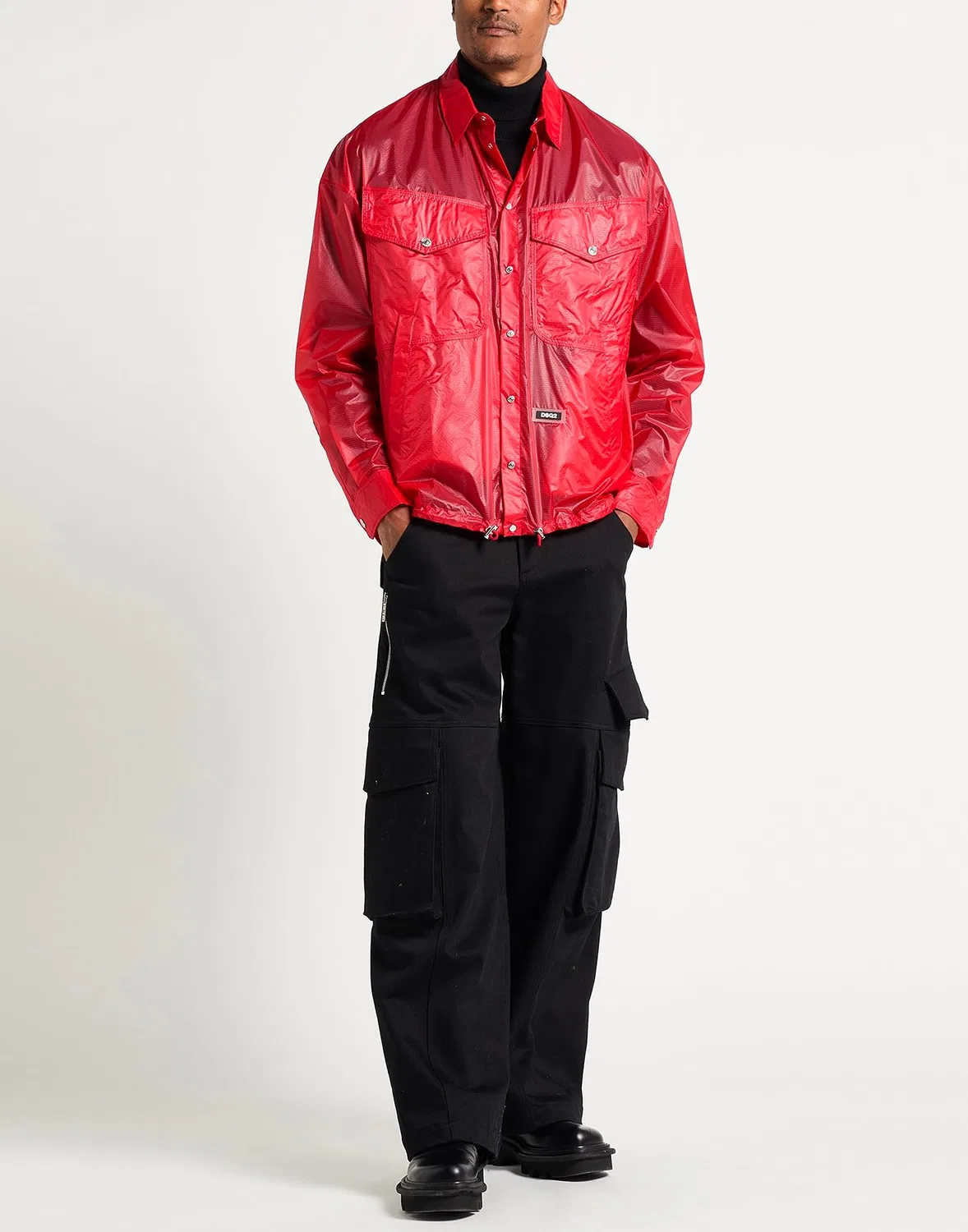 Куртка DSQUARED2 красная — фото 2
