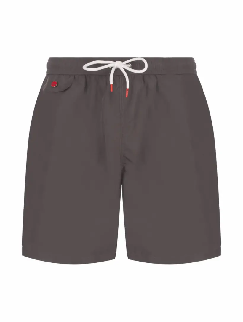 

Плавки-шорты с логотипом Kiton, серый